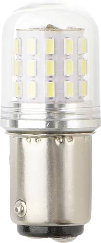 TRU COMPONENTS TC-13776180 LED-Signalleuchte Weiß BA15d 10 V/DC, 30 V/DC 250 lm
