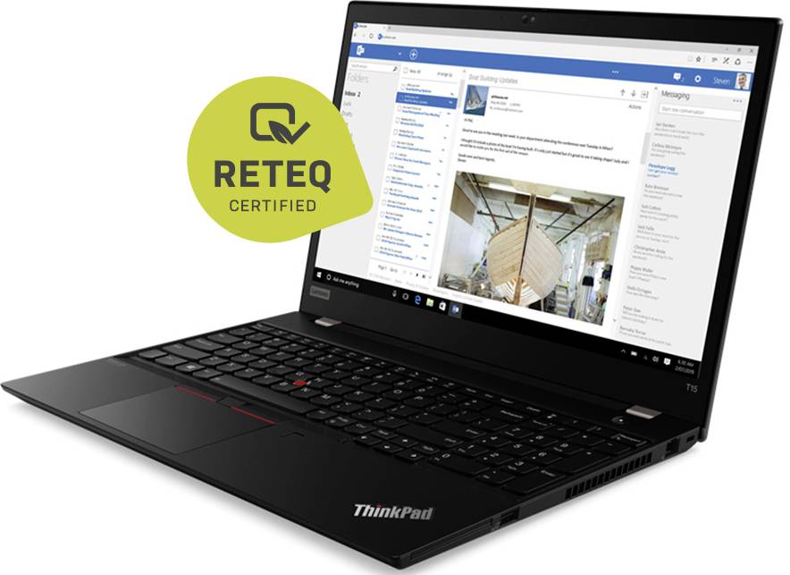 Lenovo Notebook ThinkPad T15 G1 (generalüberholt) (gut) 39.6cm (15.6 Zoll) Full HD Intel® Core™ i5 Core i5 10310U 16GB RAM 512GB