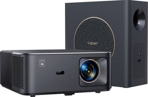 Yaber Beamer K2S Pro LCD 800 ANSI-Lumen 1920 x 1080 Full HD Smart System, integrierte Apps, Smart-T