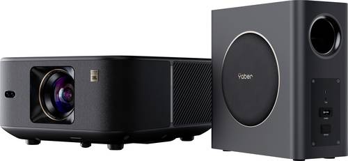 Yaber Beamer K3 PRO LED 1600 lm 1920 x 1080 Full HD Smart System, integrierte Apps, Full HD, Autofo