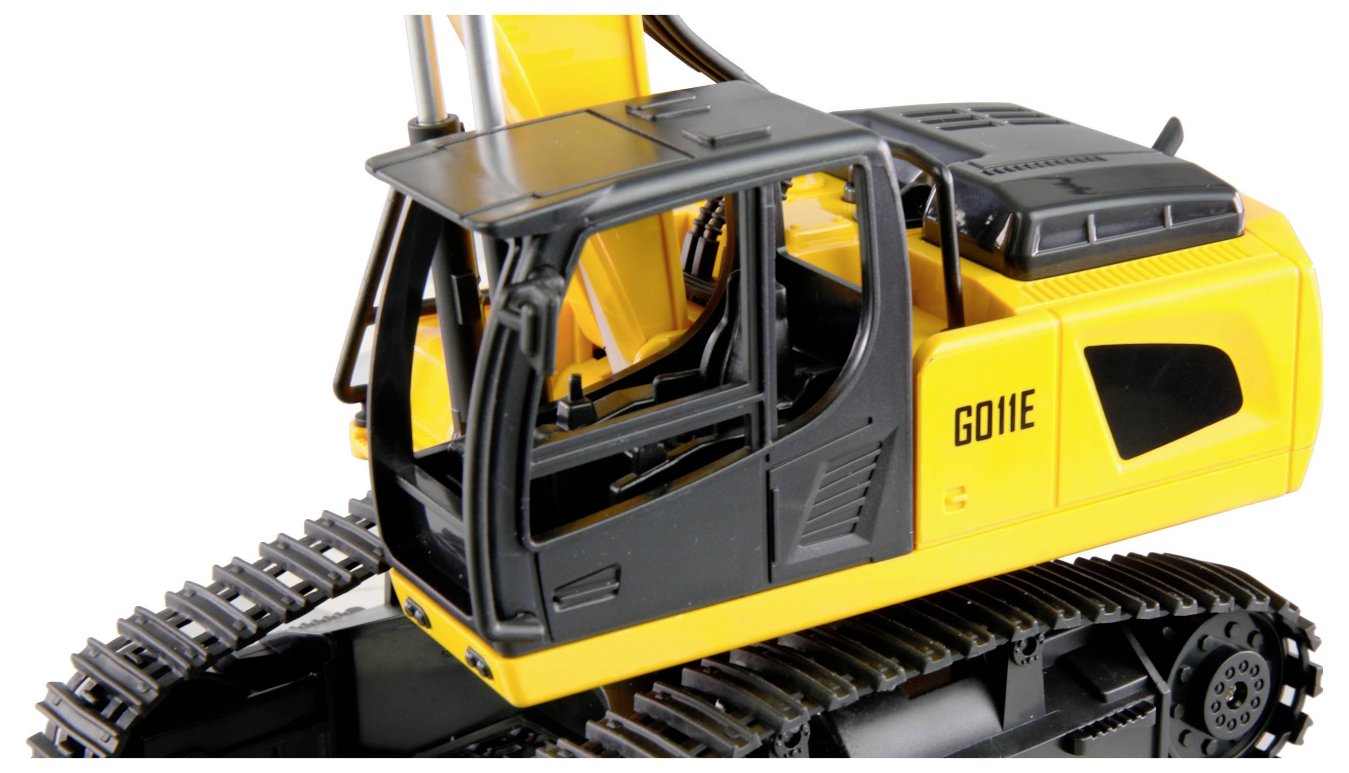 Amewi 22710 2-in-1 Set Kipper & Kettenbagger 1:24 Elektro RC Einsteiger Funktionsmodell RtR mit Lichteffekt