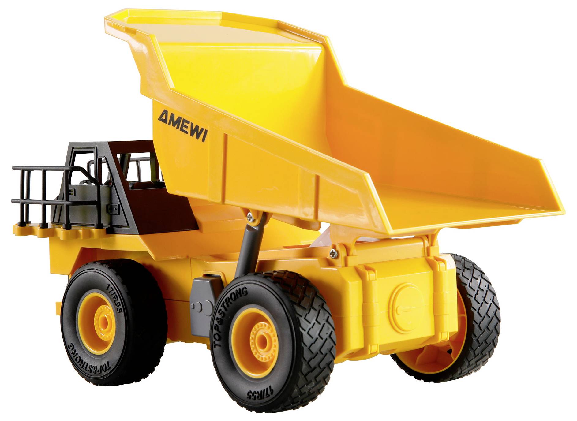 Amewi 22710 2-in-1 Set Kipper & Kettenbagger 1:24 Elektro RC Einsteiger Funktionsmodell RtR mit Lichteffekt