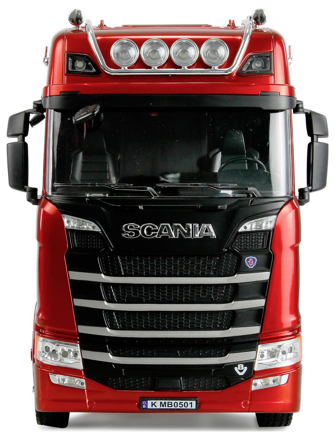 Amewi 22717 Scania 770 S Zugmaschine 1:18 Elektro RC Modell-LKW RtR mit Geräuschefunktion, mit Lichteffekt