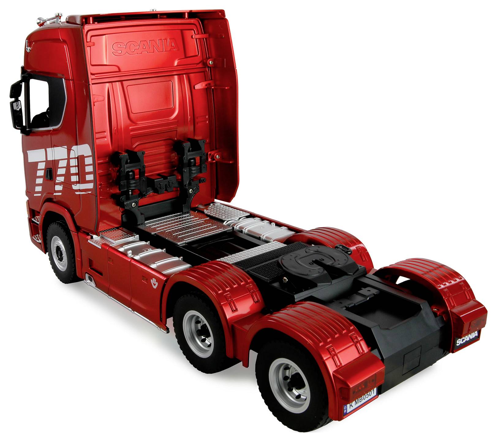 Amewi 22717 Scania 770 S Zugmaschine 1:18 Elektro RC Modell-LKW RtR mit Geräuschefunktion, mit Lichteffekt