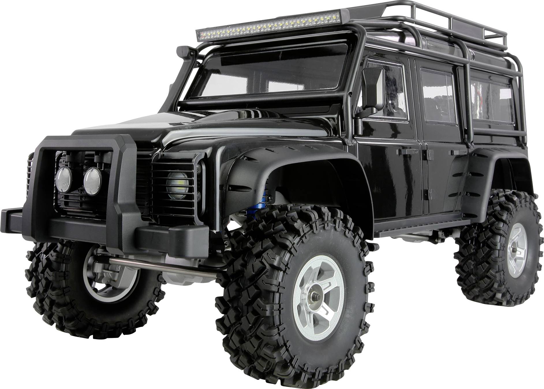 Amewi ALLRock H8 PRO Brushless 1:8 RC Einsteiger Modellauto Elektro Rock Crawler Allradantrieb (4WD) RtR 2,4GHz mi