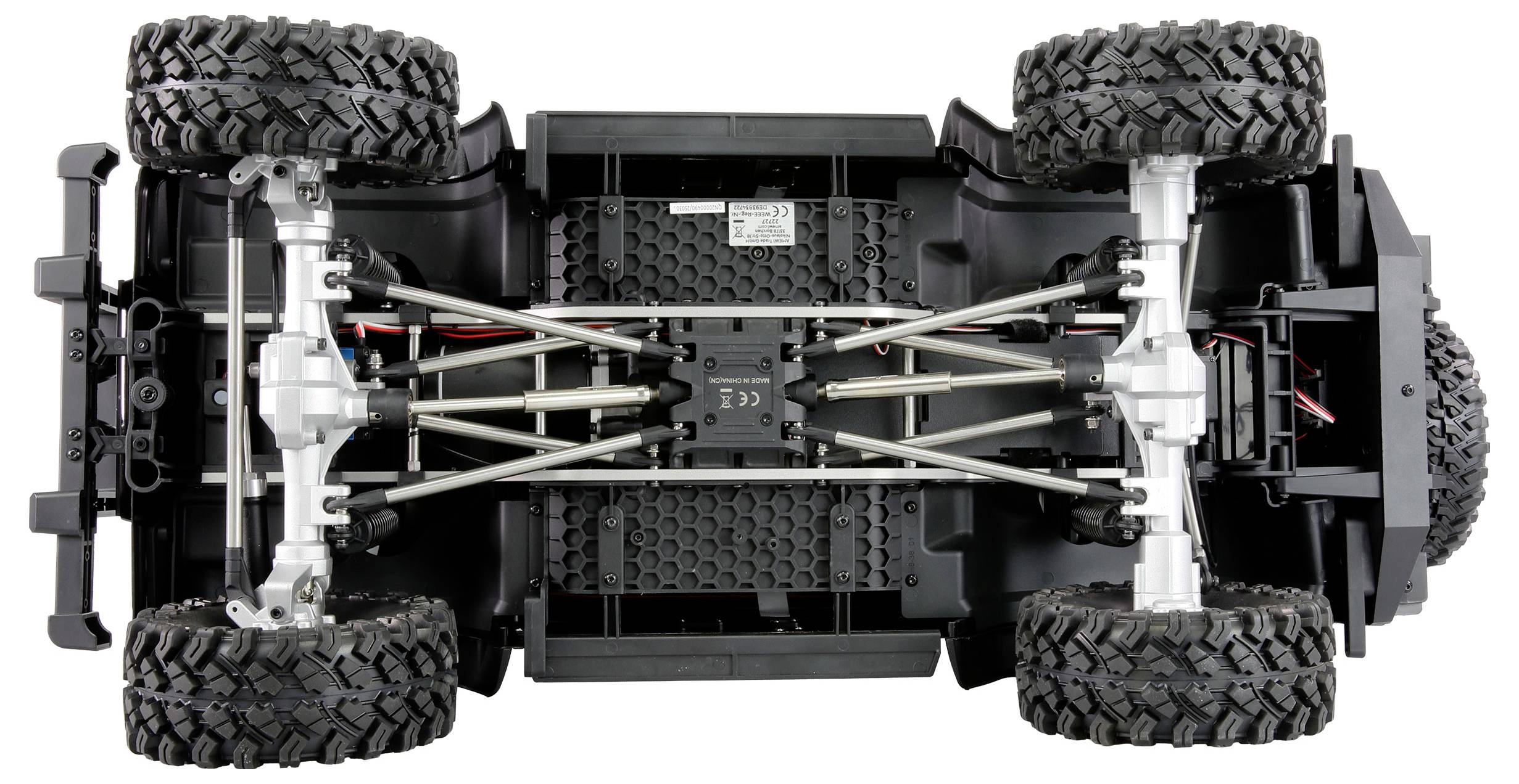 Amewi ALLRock H8 PRO Brushless 1:8 RC Einsteiger Modellauto Elektro Rock Crawler Allradantrieb (4WD) RtR 2,4GHz mi