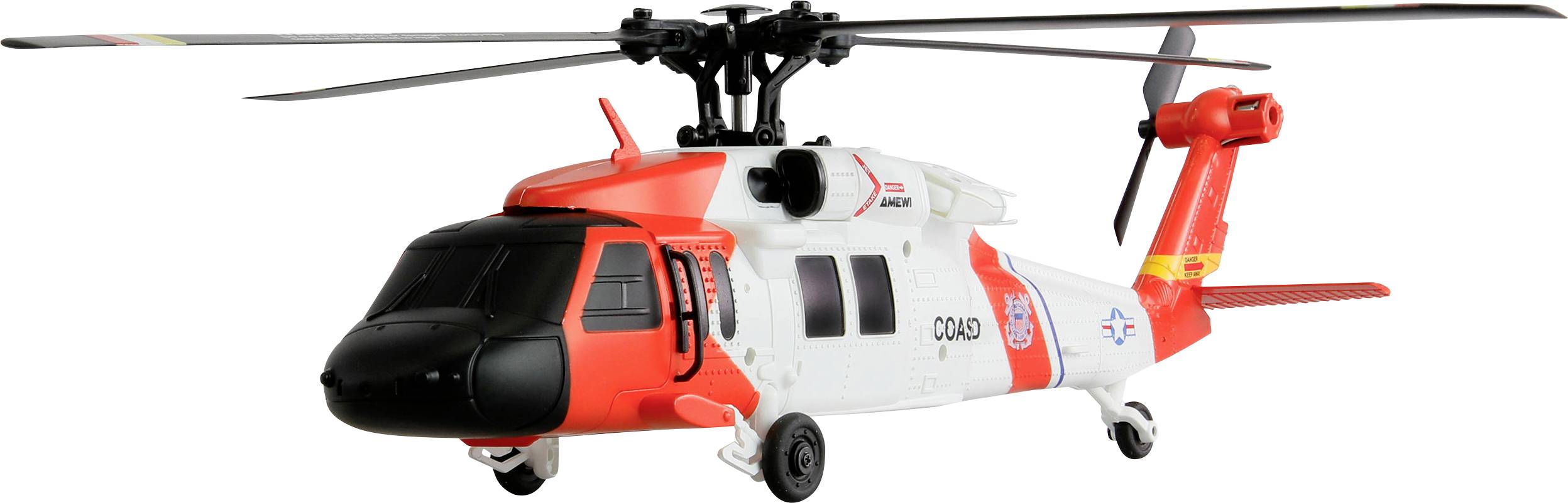 Amewi UH-60L Black Hawk Coastguard Brushless Helikopter RC Einsteiger Hubschrauber RtF