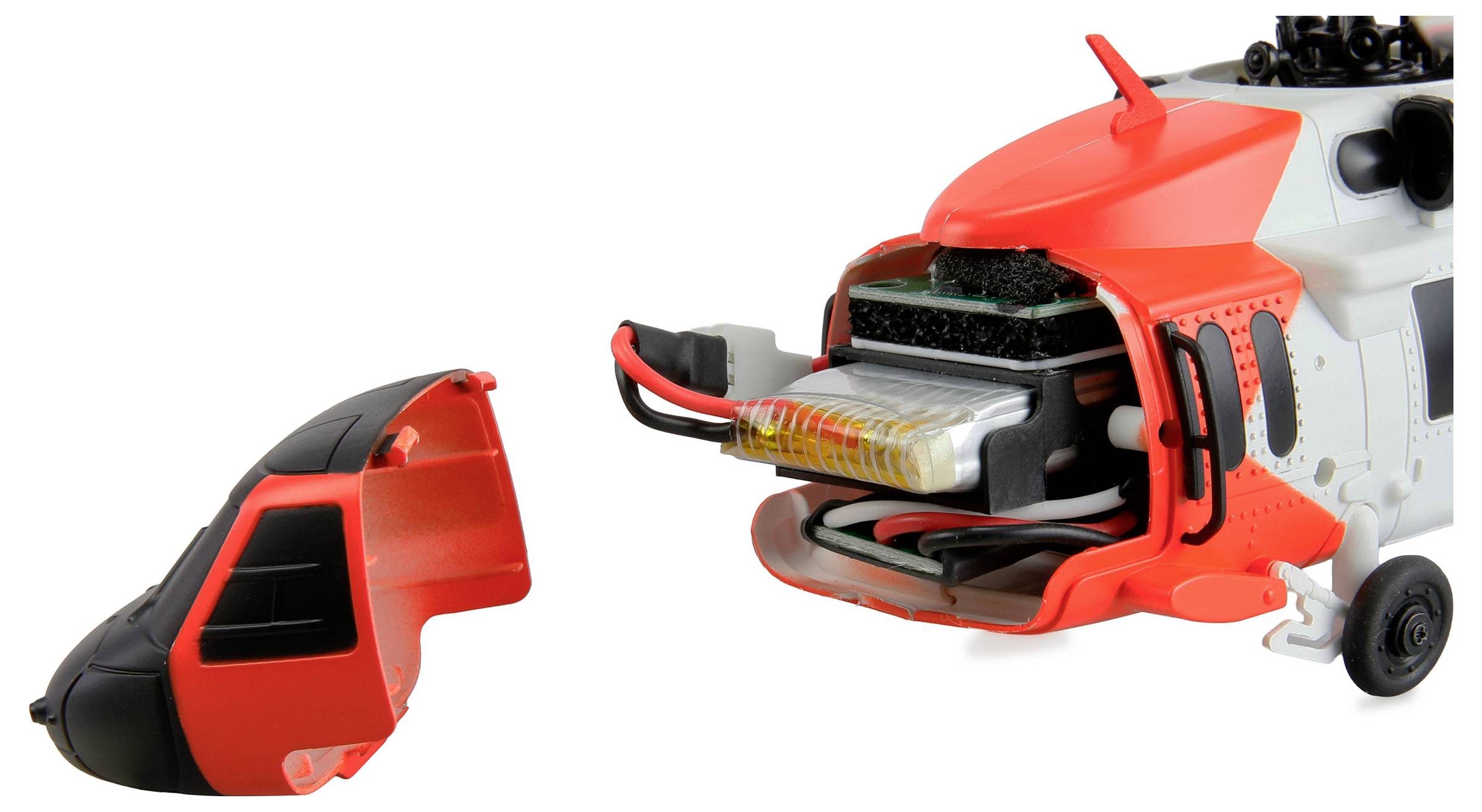 Amewi UH-60L Black Hawk Coastguard Brushless Helikopter RC Einsteiger Hubschrauber RtF