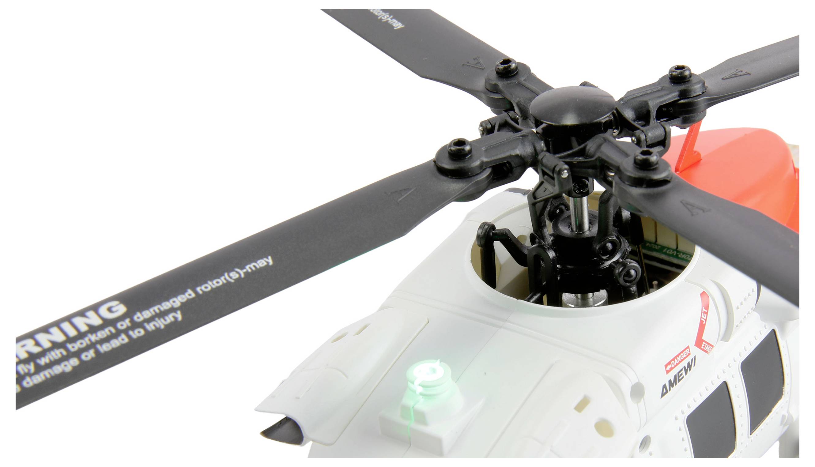 Amewi UH-60L Black Hawk Coastguard Brushless Helikopter RC Einsteiger Hubschrauber RtF