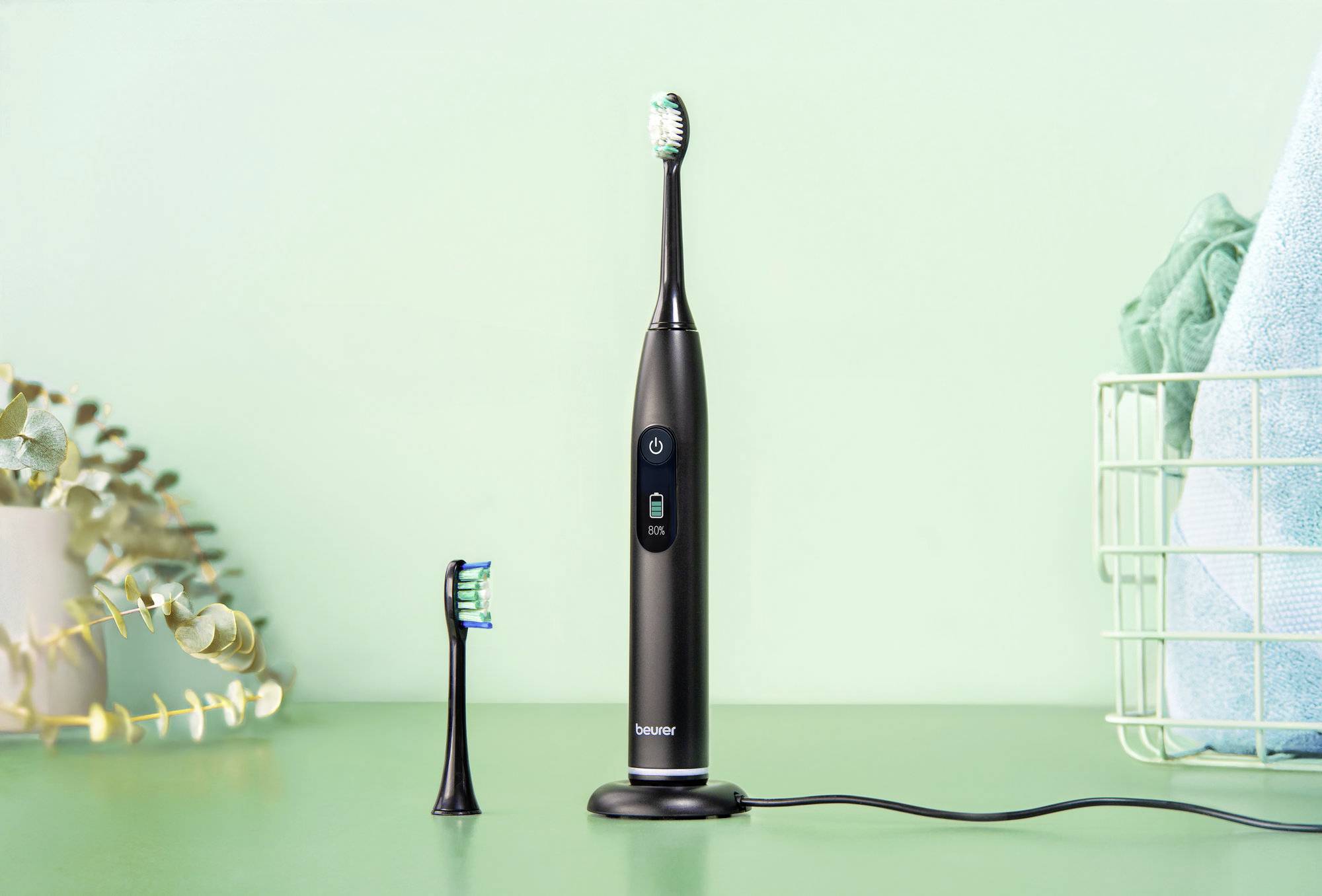 Beurer SC 50 midnight ink 10490 Elektrische Zahnbürste Schwarz