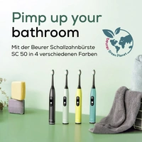 Beurer SC 50 peppermint 10515 Elektrische Zahnbürste Mint Beurer SC 50 peppermint 10515 Elektrische Zahnbürste Mint