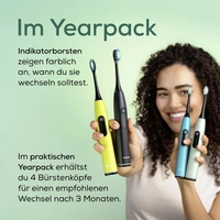 Beurer Bürstenköpfe Premium Whiten 4 St. 10531 Ersatzbürsten Schwarz Beurer Bürstenköpfe Premium Whiten 4 St. 10531 Ersatzbürsten Schwarz