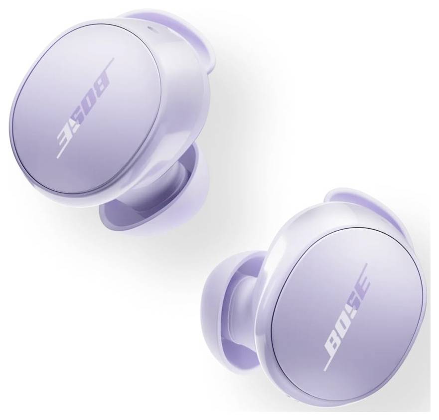 Bose QuietComfort Earbuds In Ear Kopfhörer Kabellos, Bluetooth® Stereo Lila Noise Cancelling, Mikrofon-Rauschunterdrückung