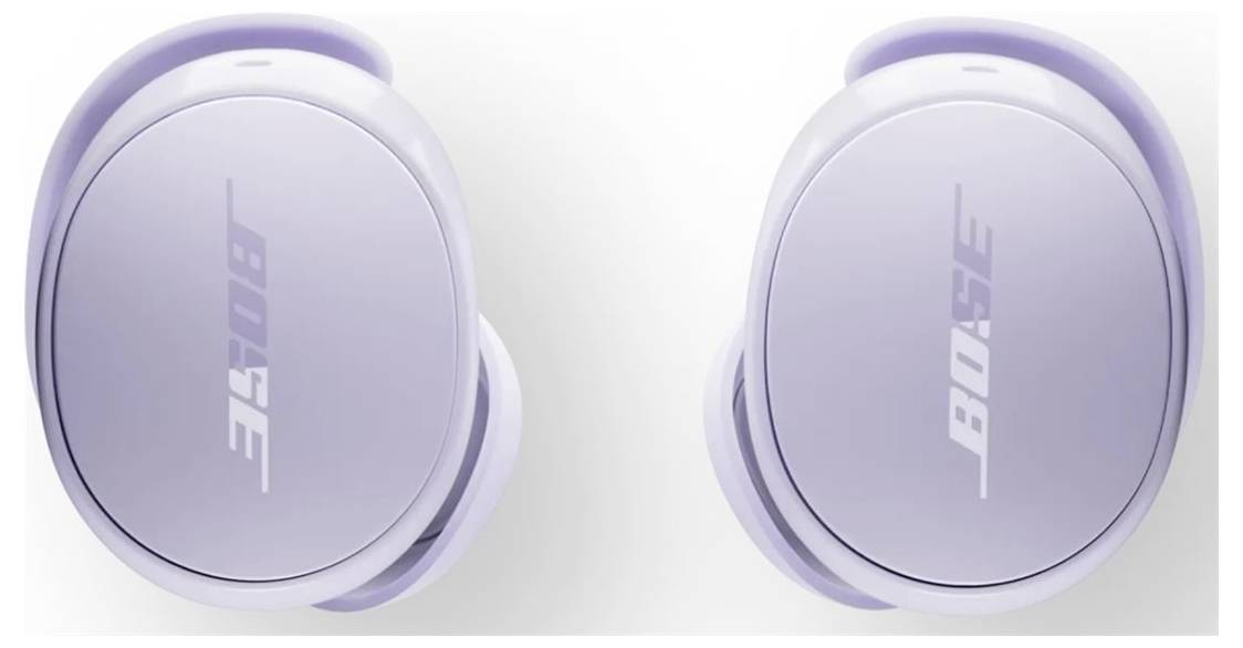 Bose QuietComfort Earbuds In Ear Kopfhörer Kabellos, Bluetooth® Stereo Lila Noise Cancelling, Mikrofon-Rauschunterdrückung