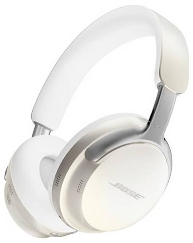 Bose QuietComfort Ultra Over Ear Kopfhörer Kabellos, kabelgebunden, Bluetooth® Stereo Beige, Weiß