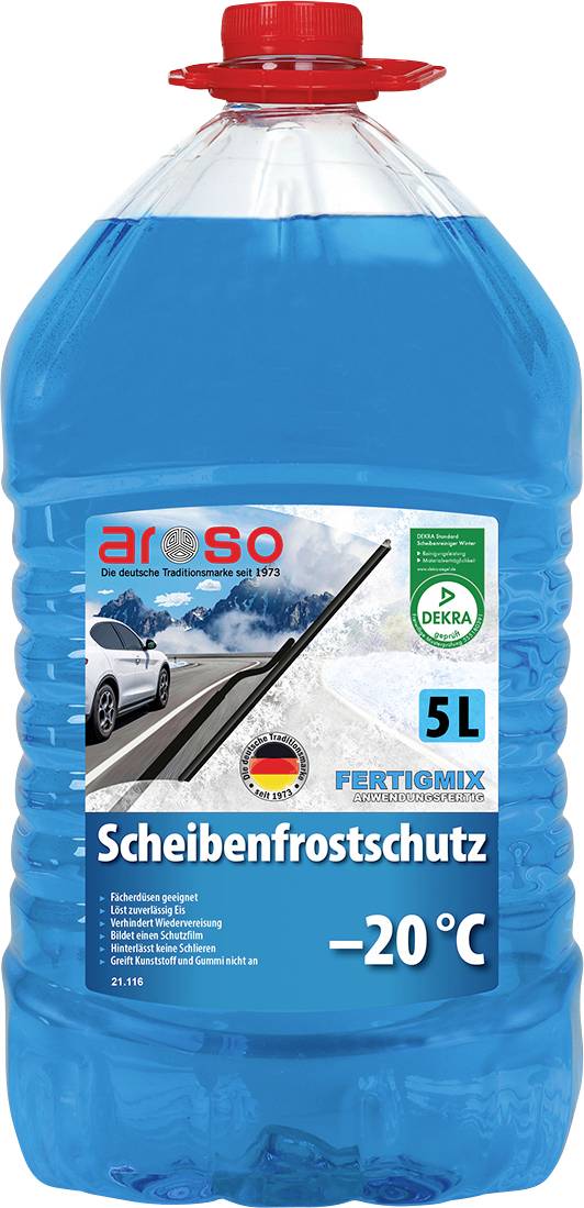 Aroso Scheibenfrostschutz Fertigmix -20°C. 5 Liter 21116 5l