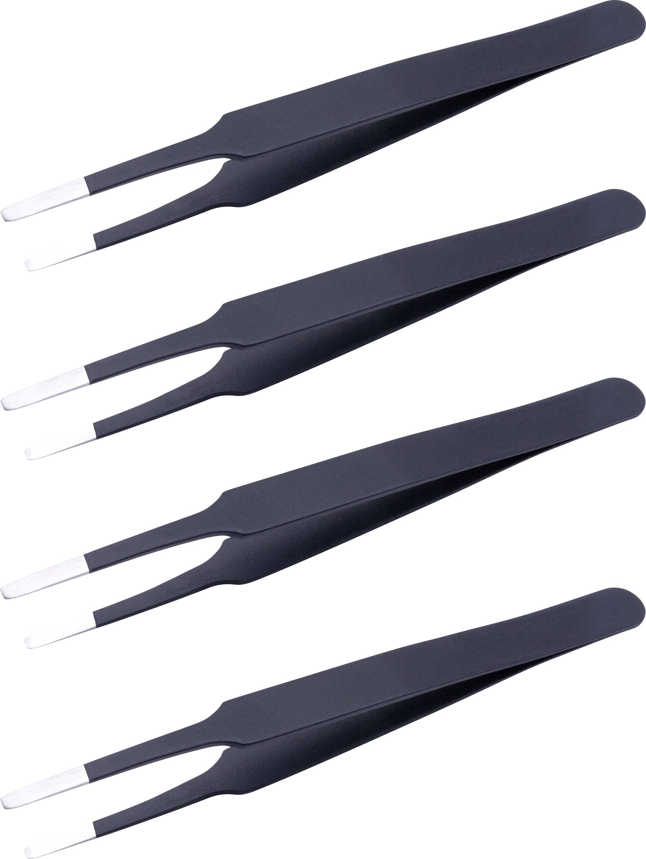 Quadrios 25EC174 ESD Pinzette Flach