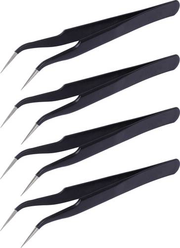 Quadrios 25EC175 ESD Pinzette Sichelspitze