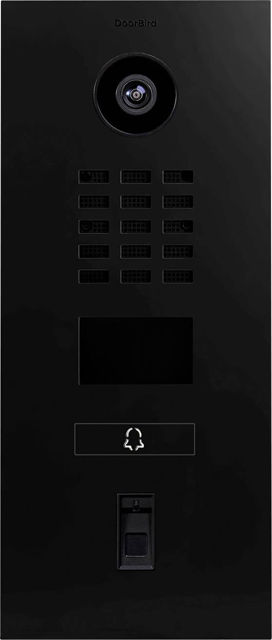 DoorBird D2101FV FP50 Türsprechanlage LAN Außeneinheit Graphitschwarz (seidenmatt)
