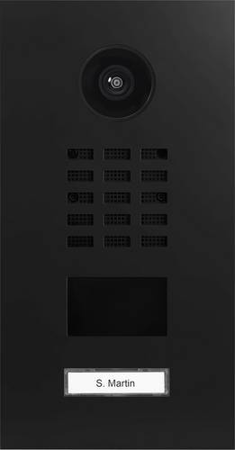 DoorBird D2101V Türsprechanlage LAN Außeneinheit Graphitschwarz (seidenmatt)