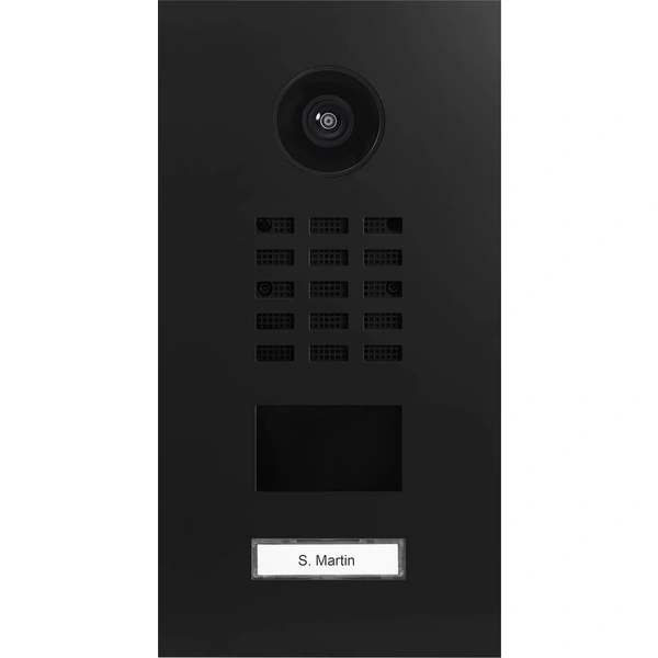 DoorBird D2101V Türsprechanlage LAN Außeneinheit Graphitschwarz (seidenmatt) DoorBird D2101V Türsprechanlage LAN Außeneinheit Graphitschwarz (seidenmatt)