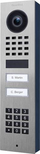 DoorBird D1102KV AP Türsprechanlage Bluetooth®, WLAN, LAN Außeneinheit Edelstahl V2A (gebürstet)