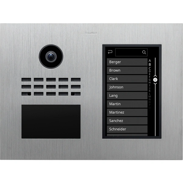 DoorBird D31TDH Türsprechanlage Bluetooth®, LAN Außeneinheit Edelstahl V4A (gebürstet) DoorBird D31TDH Türsprechanlage Bluetooth®, LAN Außeneinheit Edelstahl V4A (gebürstet)