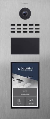 DoorBird D31TDV Türsprechanlage Bluetooth®, LAN Außeneinheit Edelstahl V2A (gebürstet)