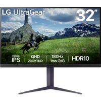 LG Electronics UltraGear Gaming Monitor EEK F (A - G) 81.3cm (32 Zoll) 16:9 1 ms LG Electronics UltraGear Gaming Monitor EEK F (A - G) 81.3cm (32 Zoll) 16:9 1 ms