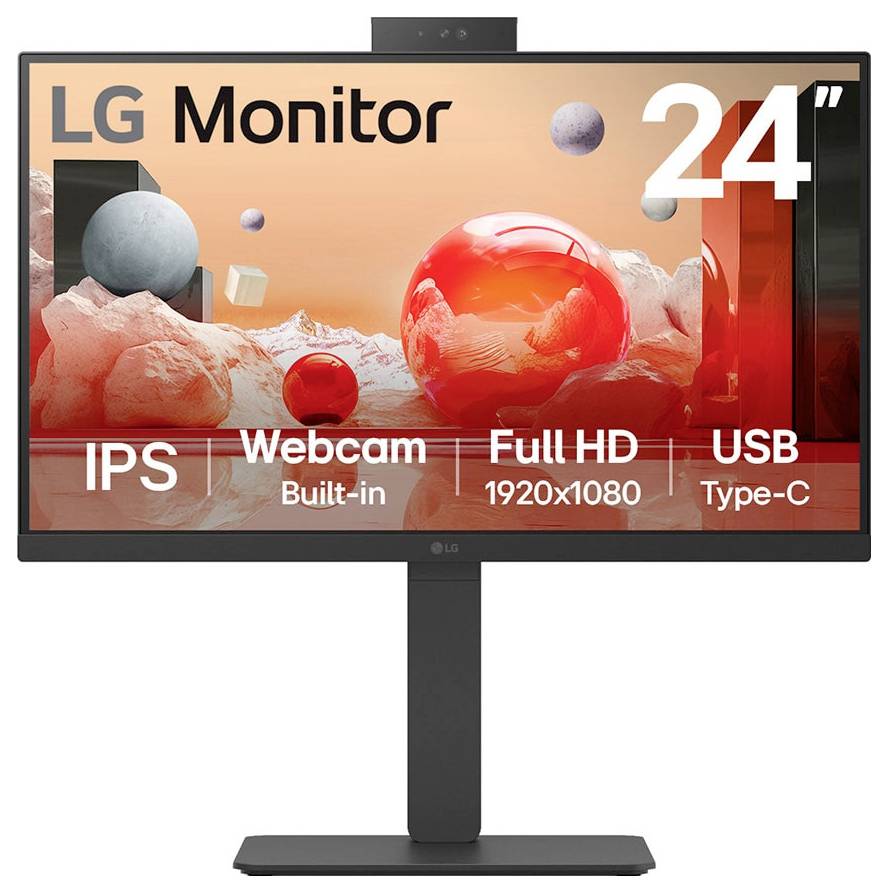 LG Electronics Full HD HDMI DP LED-Monitor EEK D (A - G) 60.5cm (23.8 Zoll) 16:9 5 ms