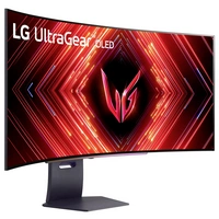 LG Electronics UltraGear Gaming Monitor EEK F (A - G) 114.3cm (45 Zoll) 3440 x 1440 Pixel 21:9 0.03 ms OLED LG Electronics UltraGear Gaming Monitor EEK F (A - G) 114.3cm (45 Zoll) 3440 x 1440 Pixel 21:9 0.03 ms OLED