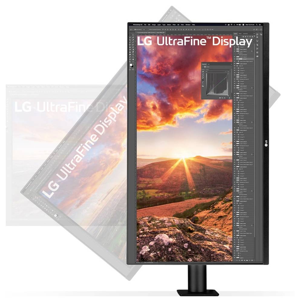 LG Electronics Ergo LCD-Monitor EEK G (A - G) 80cm (31.5 Zoll) 3840 x 2160 Pixel 16:9 5 ms
