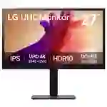 LG Electronics LG 27" UHD HDR10 IPS HDMI DP Gaming Monitor EEK F (A - G) 68.6cm (27 Zoll) 5 ms LG Electronics LG 27" UHD HDR10 IPS HDMI DP Gaming Monitor EEK F (A - G) 68.6cm (27 Zoll) 5 ms