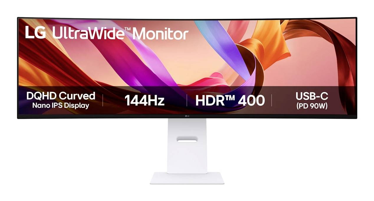 LG Electronics 49U950A-W LED-Monitor EEK G (A - G) 124.5 cm (49 Zoll) 32:9 5 ms