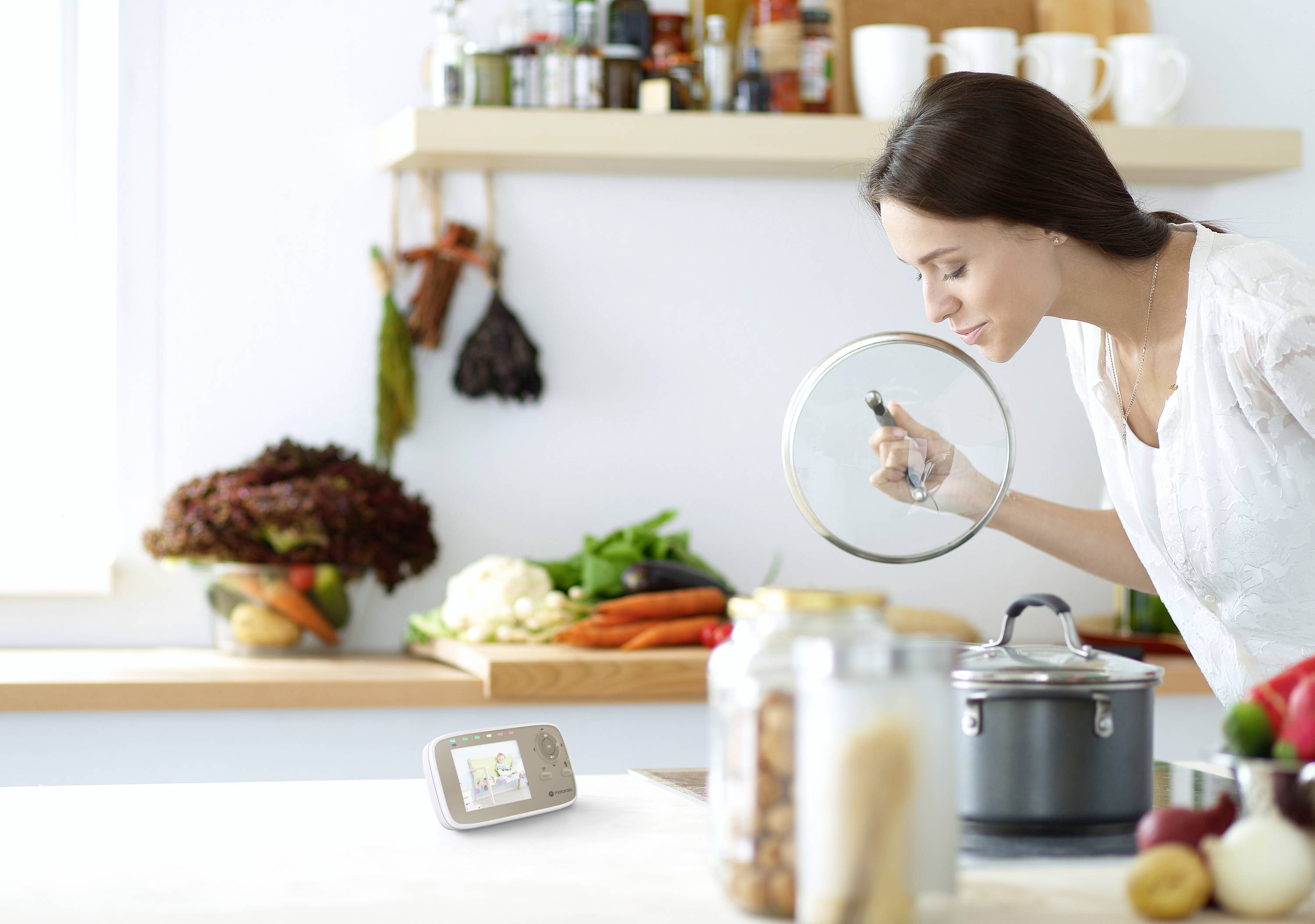 Motorola VM483 VM483 (EU) Babyphone mit Kamera 2.4GHz