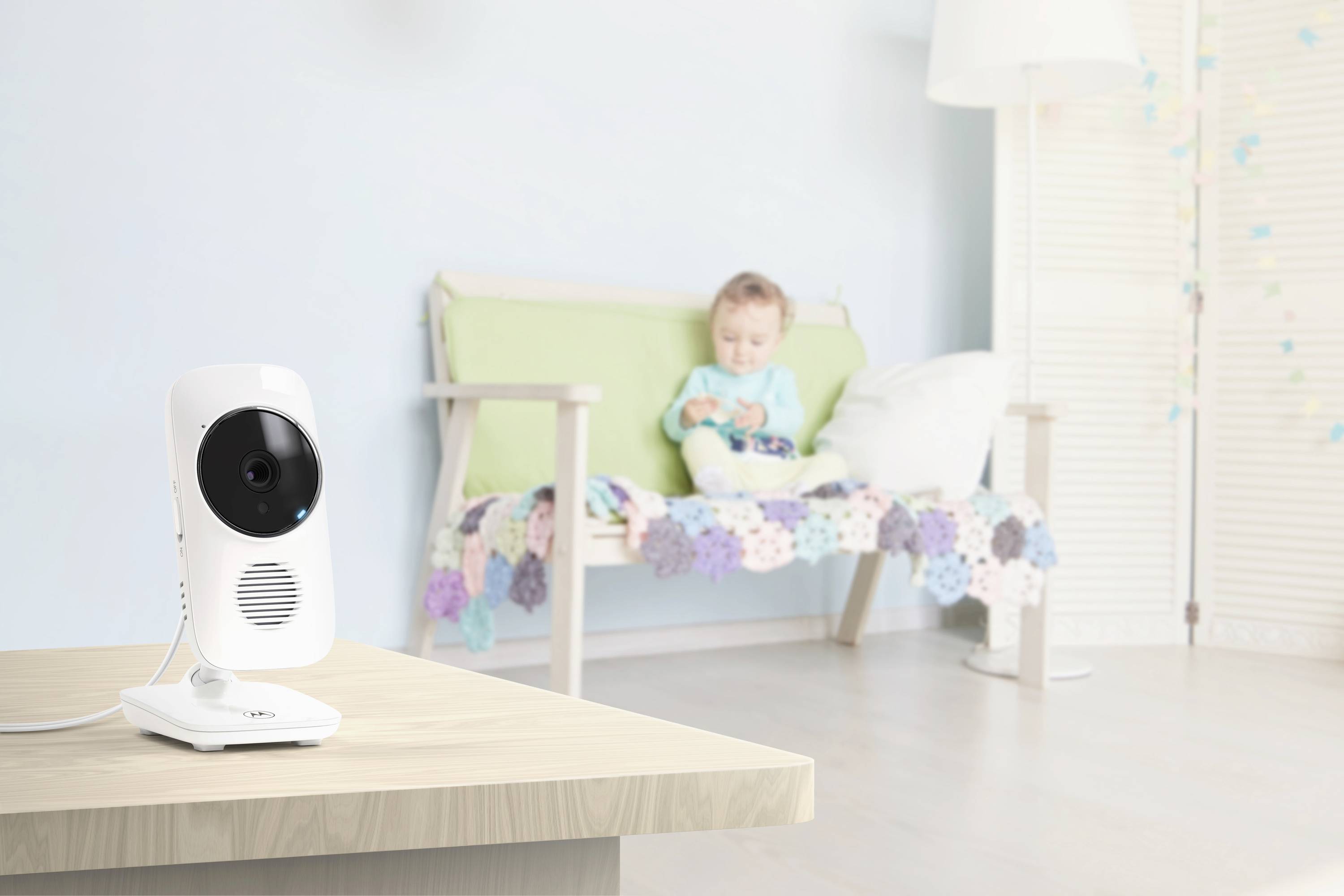 Motorola VM483 VM483 (EU) Babyphone mit Kamera 2.4GHz