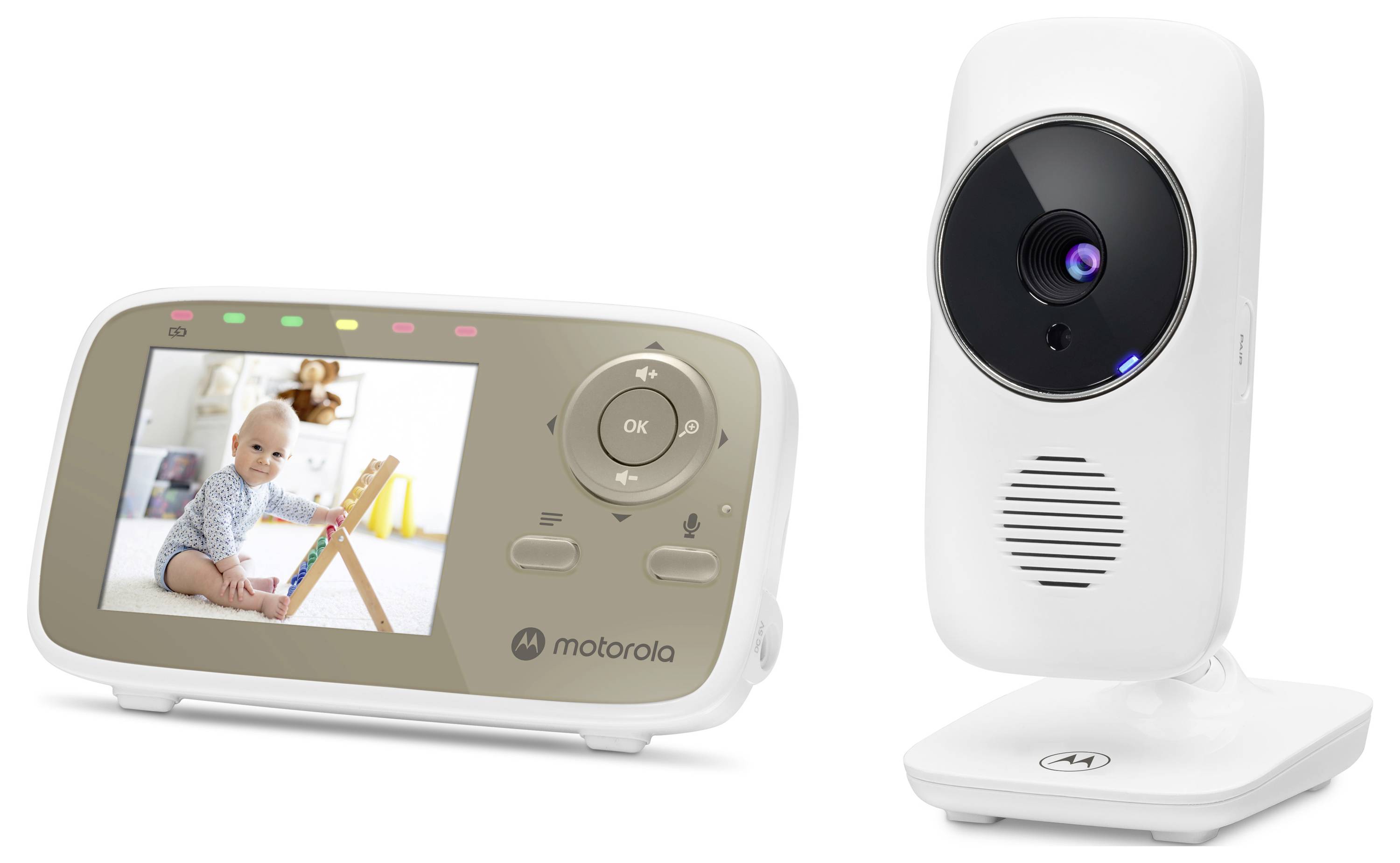 Motorola VM483 VM483 (EU) Babyphone mit Kamera 2.4GHz
