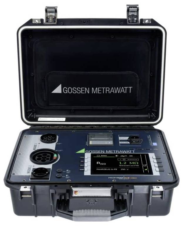 Gossen Metrawatt PROFiTEST H+E CABLE VDE-Prüfgerät, Gerätetester VDE-Norm 0701-0702, 0122, 0100-600, 0105-100
