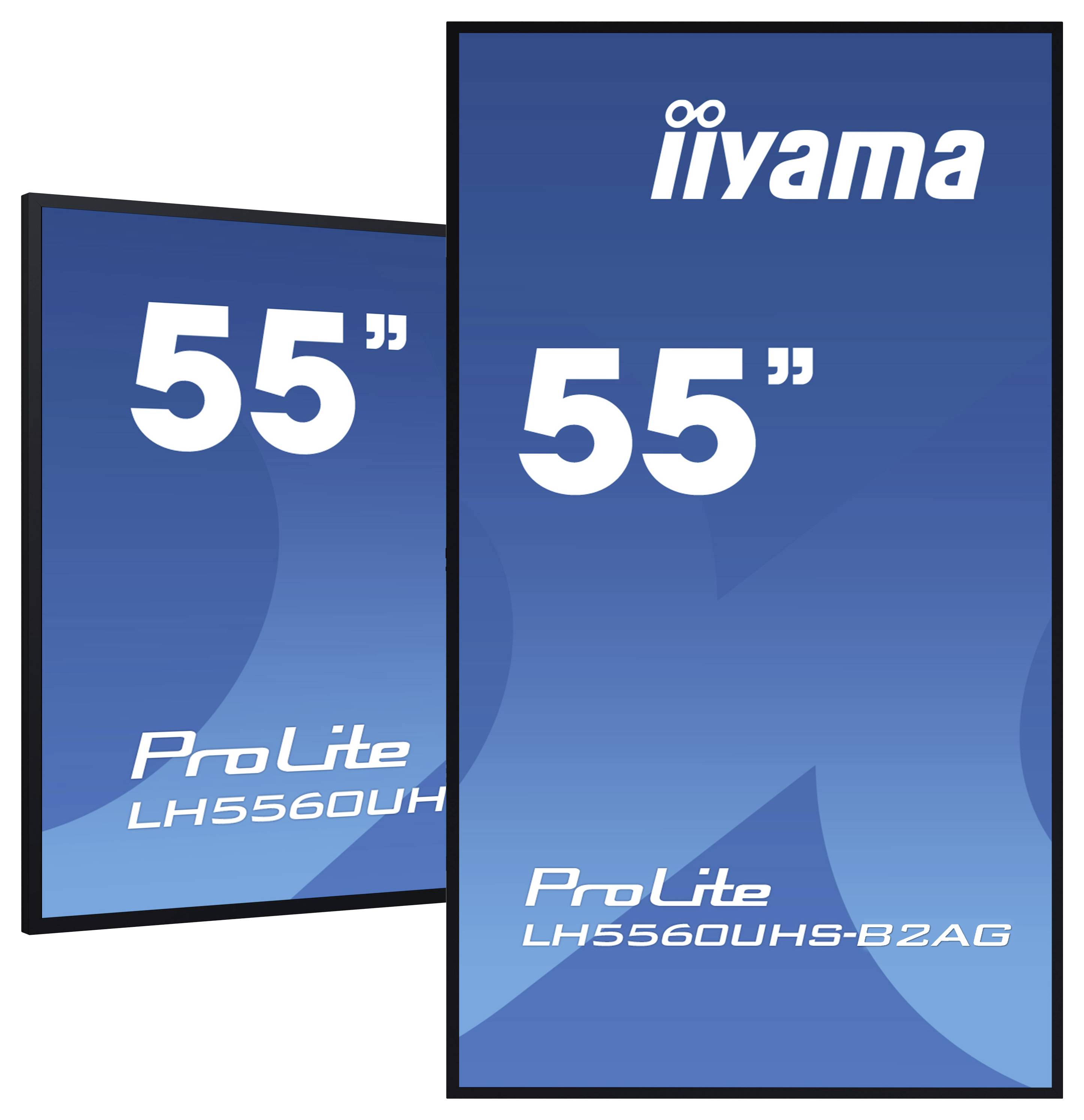 Iiyama ProLite Digital Signage Display EEK: E (A - G) 139cm 55 Zoll 3840 x 2160 Pixel 24/7