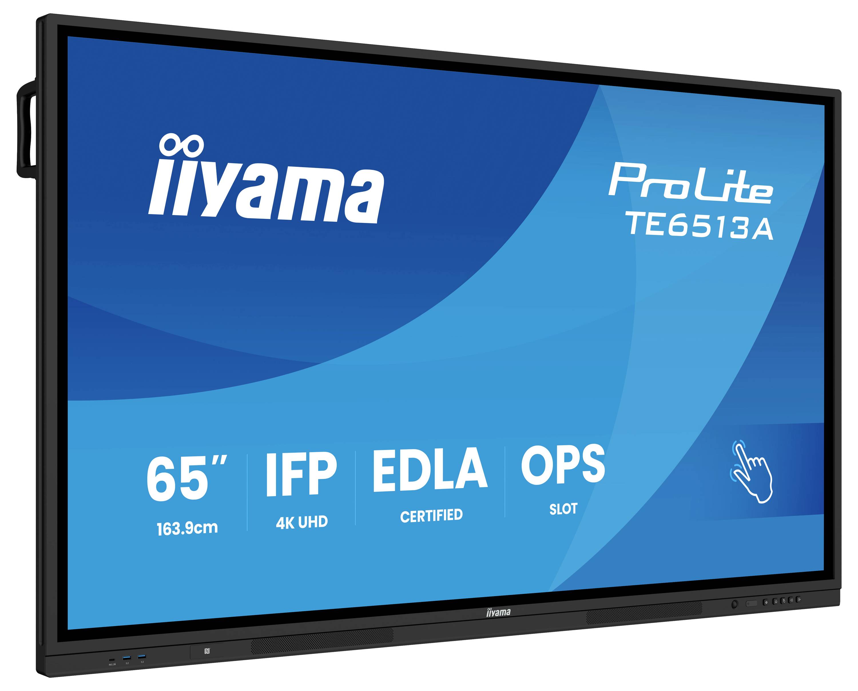 Iiyama ProLite Digital Signage Display EEK: G (A - G) 163.9cm 64.5 Zoll 3840 x 2160 Pixel 18/7