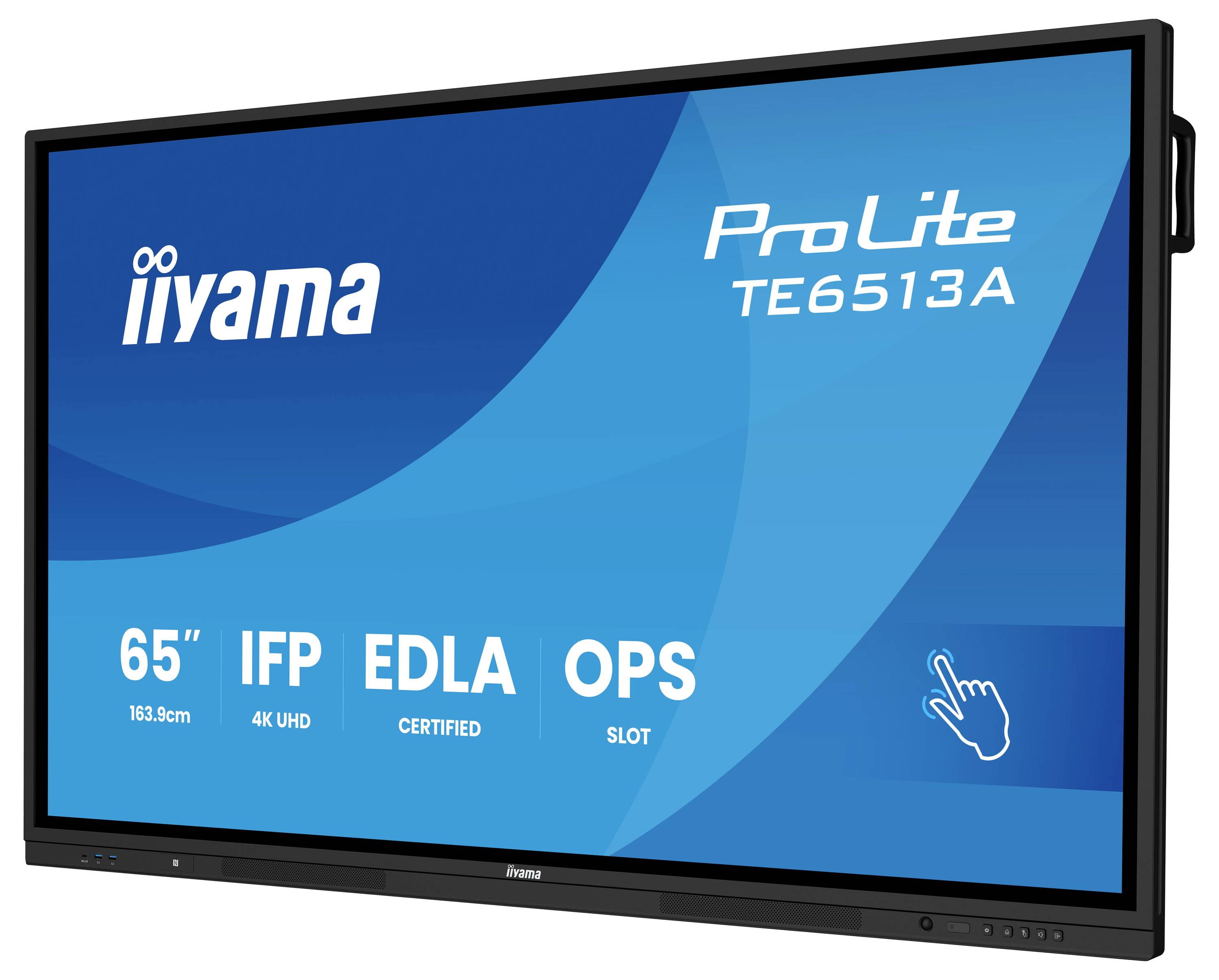 Iiyama ProLite Digital Signage Display EEK: G (A - G) 163.9cm 64.5 Zoll 3840 x 2160 Pixel 18/7