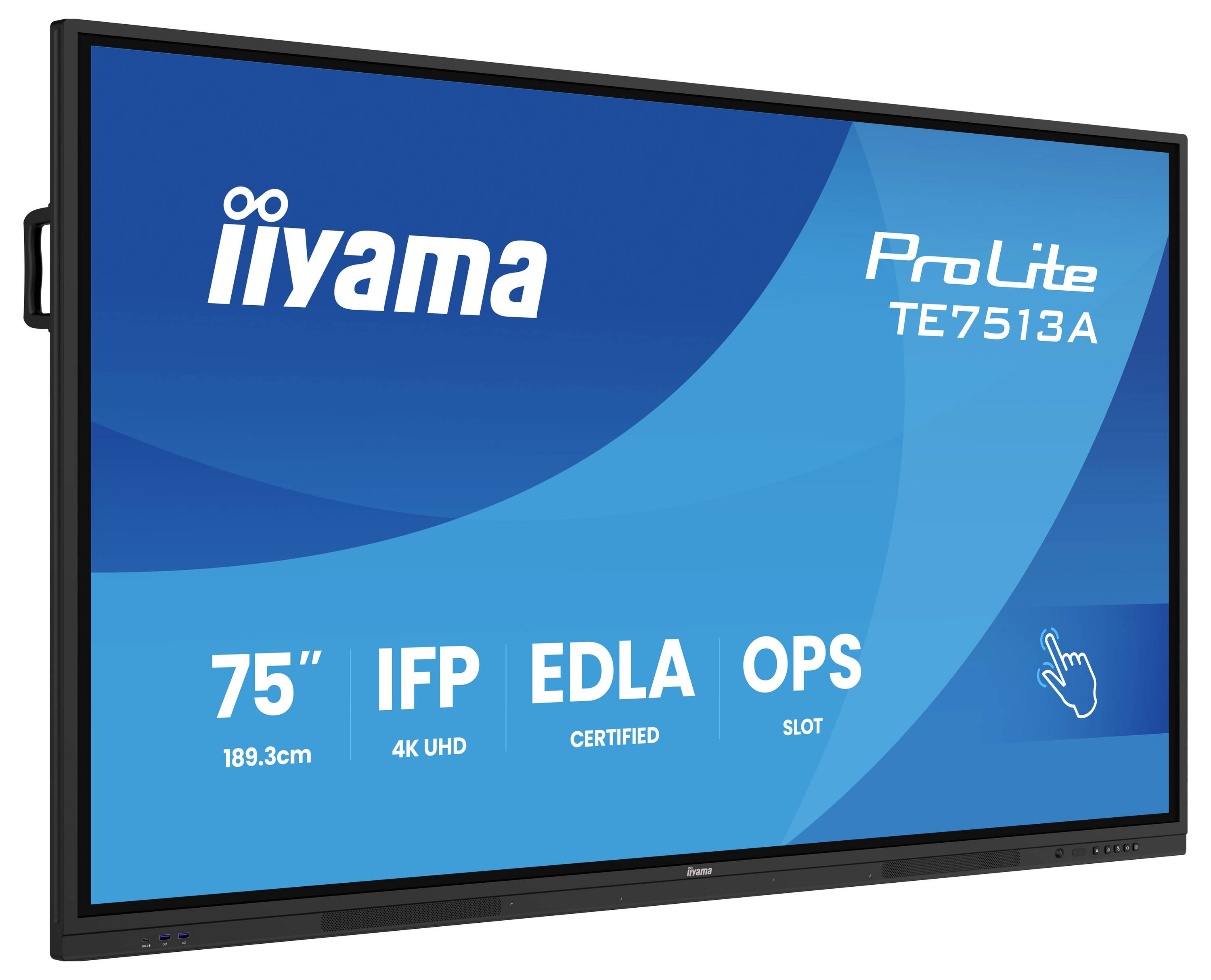 Iiyama ProLite Digital Signage Display EEK: G (A - G) 189.3cm 75 Zoll 3840 x 2160 Pixel 18/7