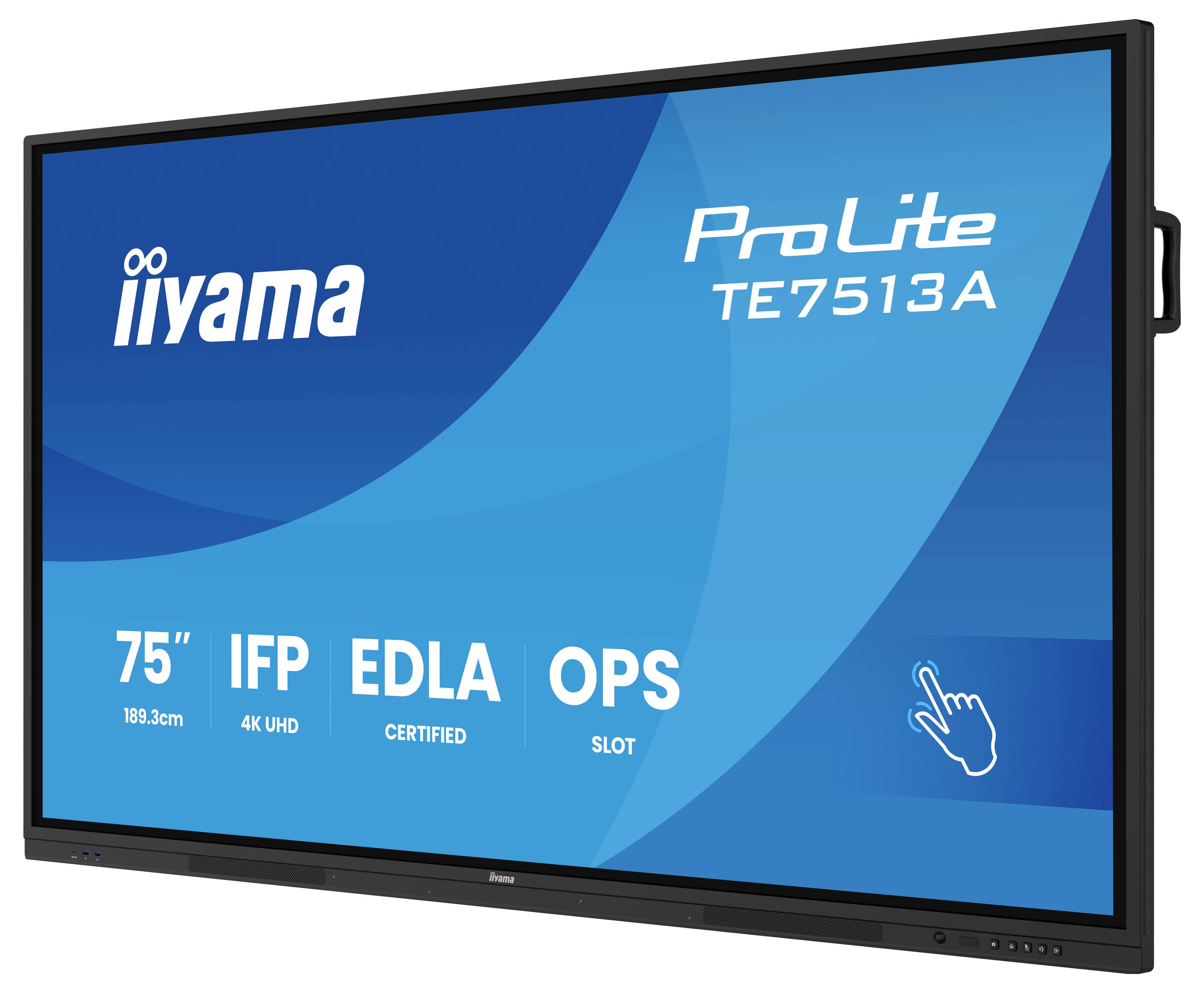 Iiyama ProLite Digital Signage Display EEK: G (A - G) 189.3cm 75 Zoll 3840 x 2160 Pixel 18/7