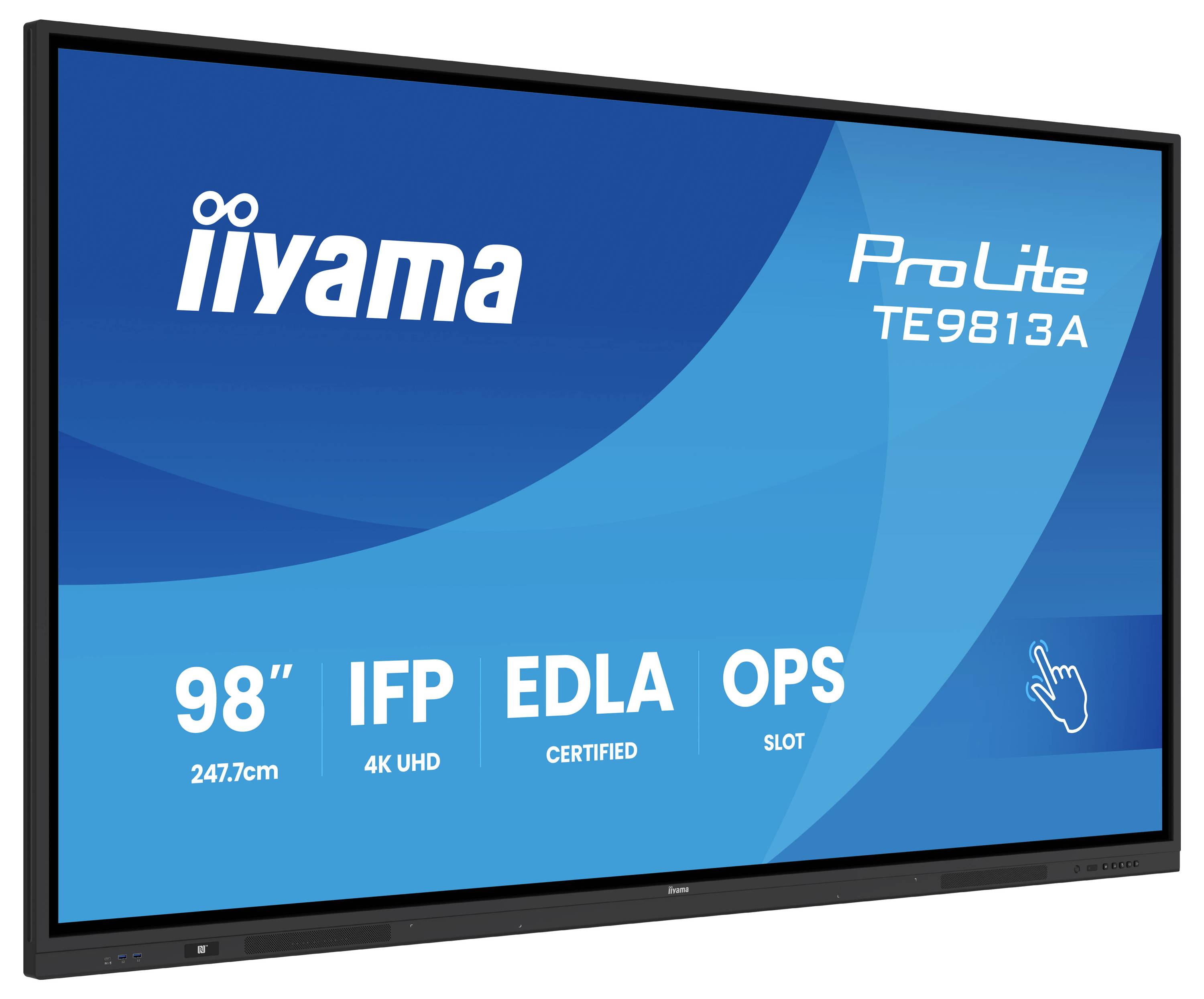 Iiyama ProLite Digital Signage Display EEK: G (A - G) 247.7cm 97.5 Zoll 3840 x 2160 Pixel 18/7