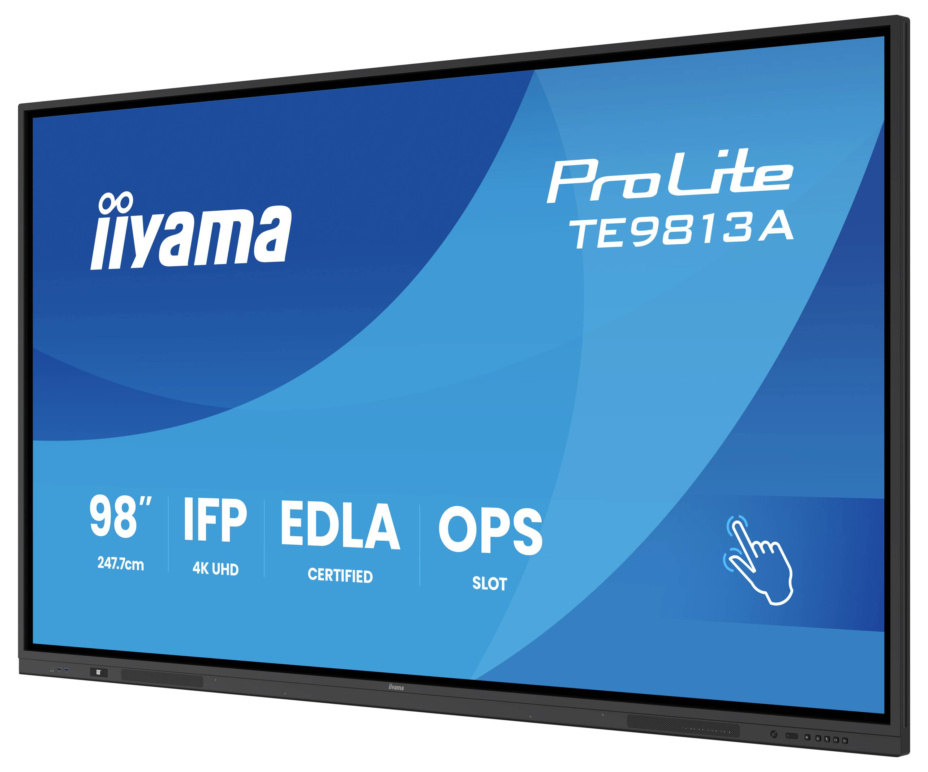 Iiyama ProLite Digital Signage Display EEK: G (A - G) 247.7cm 97.5 Zoll 3840 x 2160 Pixel 18/7