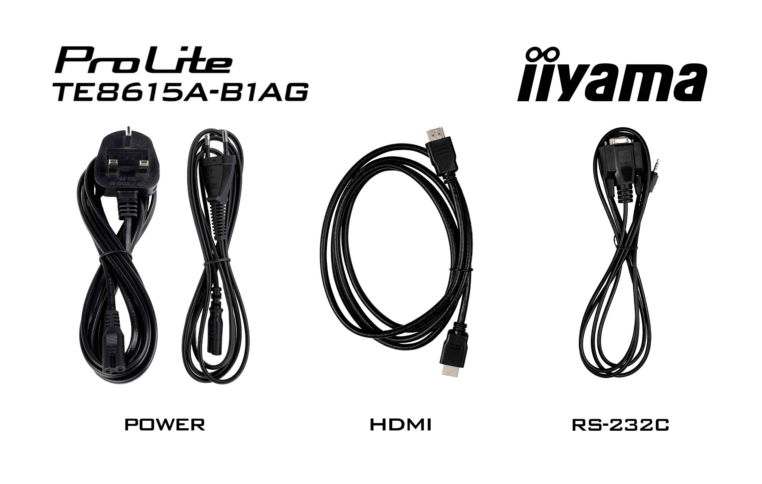 Iiyama ProLite Digital Signage Display EEK: G (A - G) 217.4cm 85.6 Zoll 3840 x 2160 Pixel