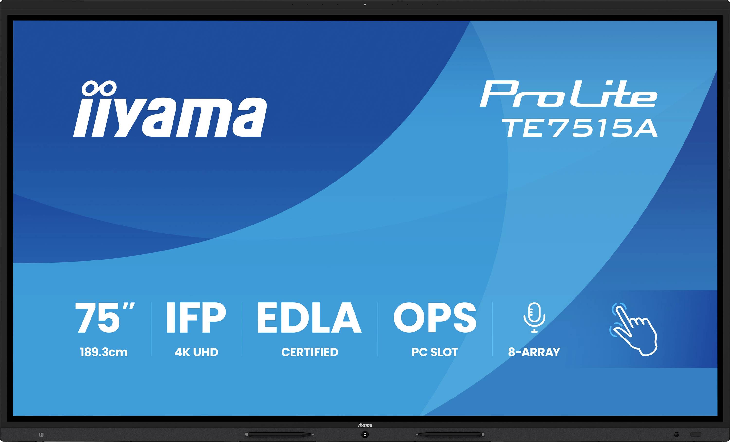 Iiyama ProLite Digital Signage Display EEK: G (A - G) 189.3 cm 75 Zoll 3840 x 2160 Pixel