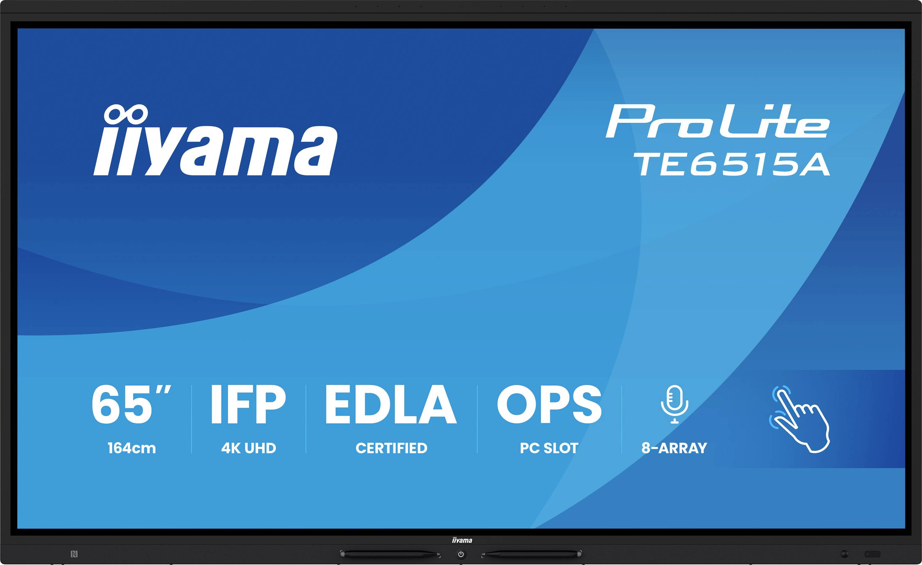 Iiyama ProLite Digital Signage Display EEK: G (A - G) 163.9 cm 64.5 Zoll 3840 x 2160 Pixel