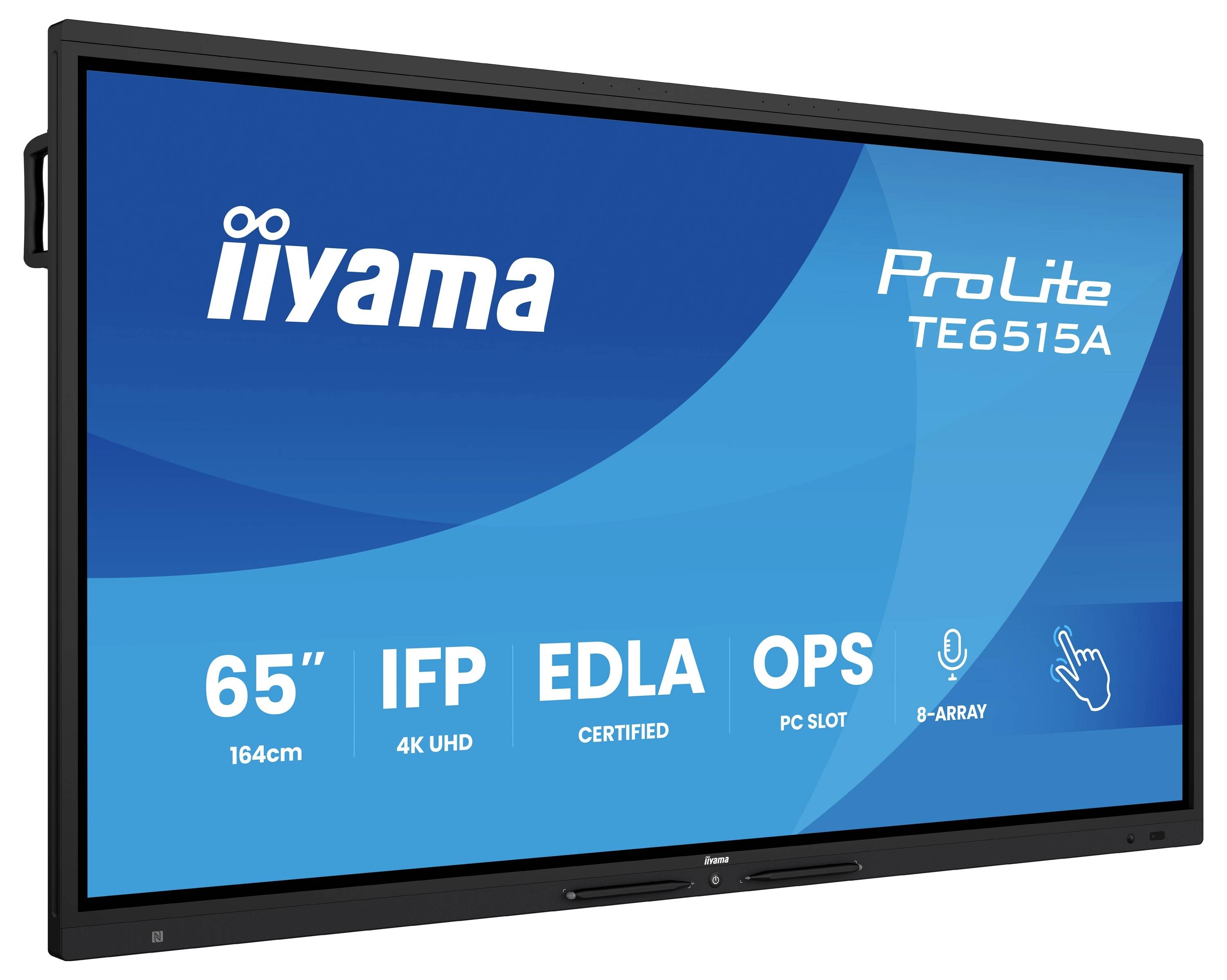 Iiyama ProLite Digital Signage Display EEK: G (A - G) 163.9cm 64.5 Zoll 3840 x 2160 Pixel