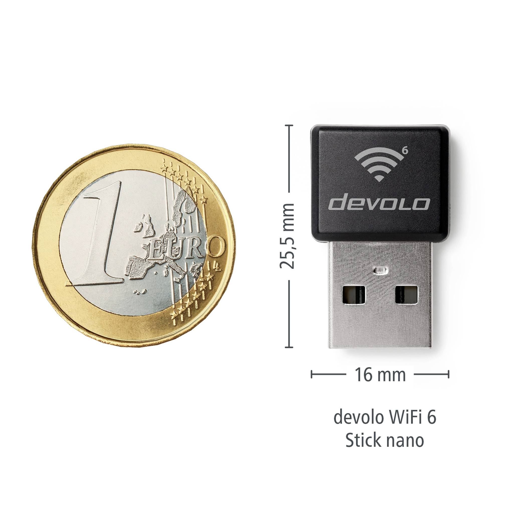 Devolo WiFi 6 Stick nano WLAN Stick USB-A (USB 2.0)